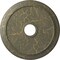 Ekena Millwork Crendon Medallion (Canopies up to 4 3/8"), 24 1/8"OD x 4 3/8"ID x 2 1/4"P, Witch Hazel Crackle CM24CRWHC - alternate 1